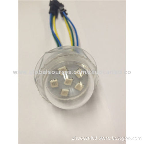 DMX control LED pixels with SMD5050 RGB 6 LEDs programmable string lightsNew